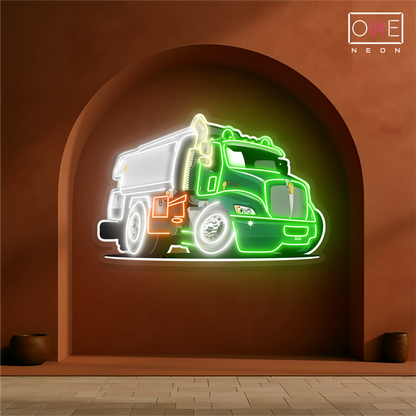 Enseigne Néon LED "Mighty Hauler"