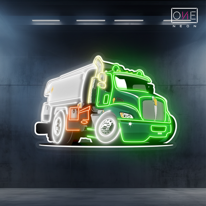 Enseigne Néon LED "Mighty Hauler"