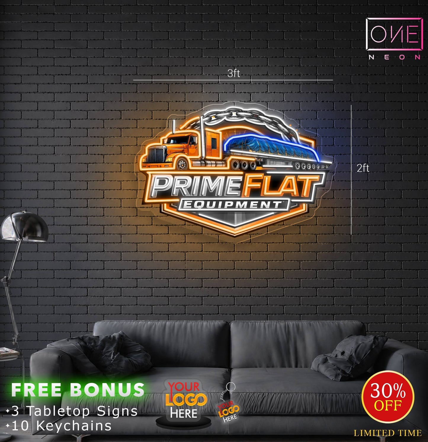 Prime Flat Equipment | LED Neon Sign