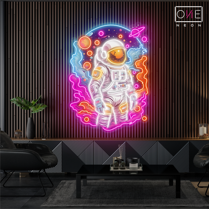Enseigne Néon LED "Aventurier Stellaire"