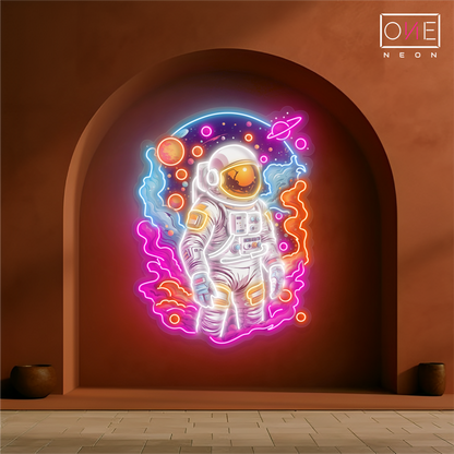 Enseigne Néon LED "Aventurier Stellaire"