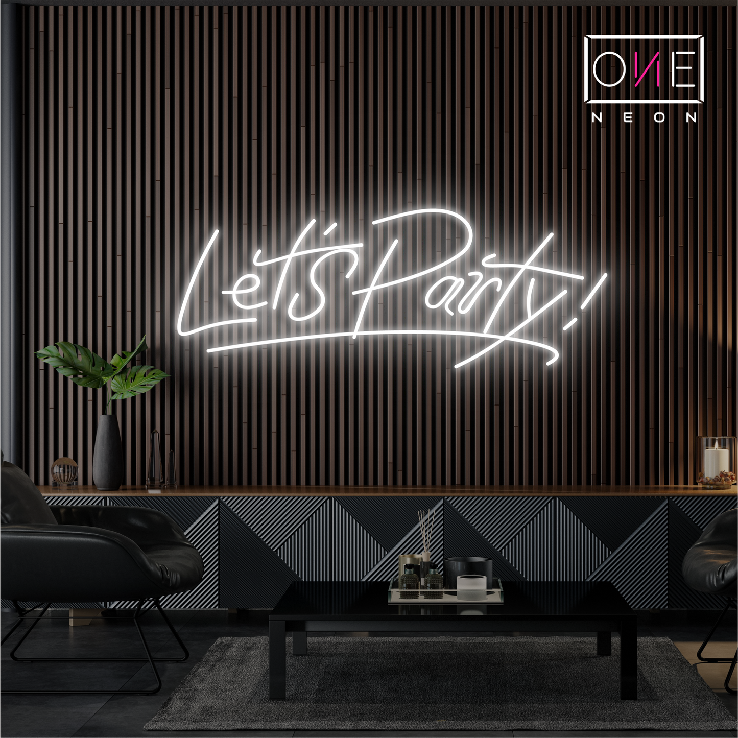 Faisons la Fête ! Enseigne Néon LED