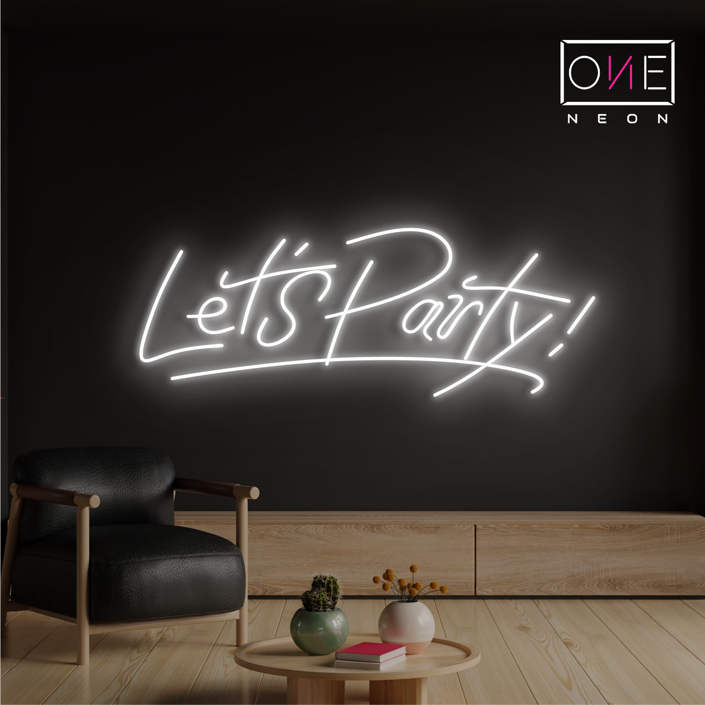 Faisons la Fête ! Enseigne Néon LED