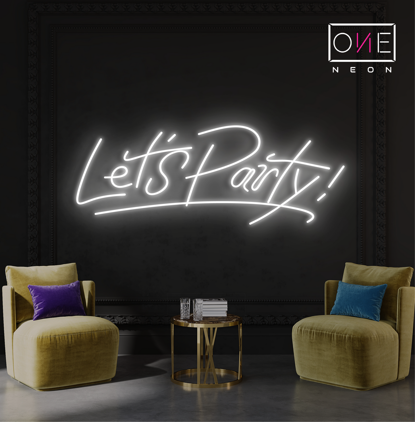 Faisons la Fête ! Enseigne Néon LED