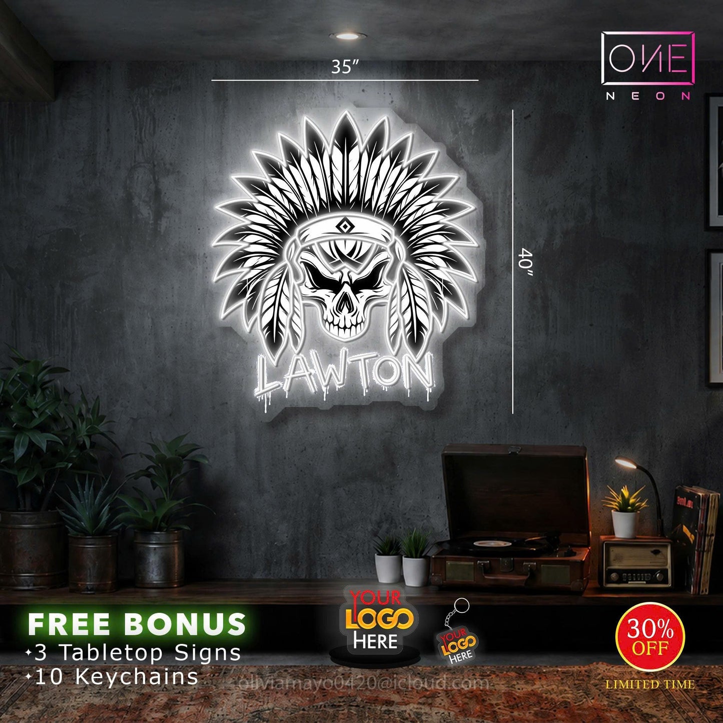 LAWTON | LED Neon Sign