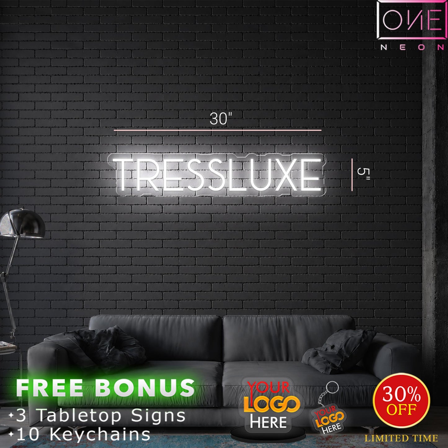 TRESSLUXE | LED Neon Sign