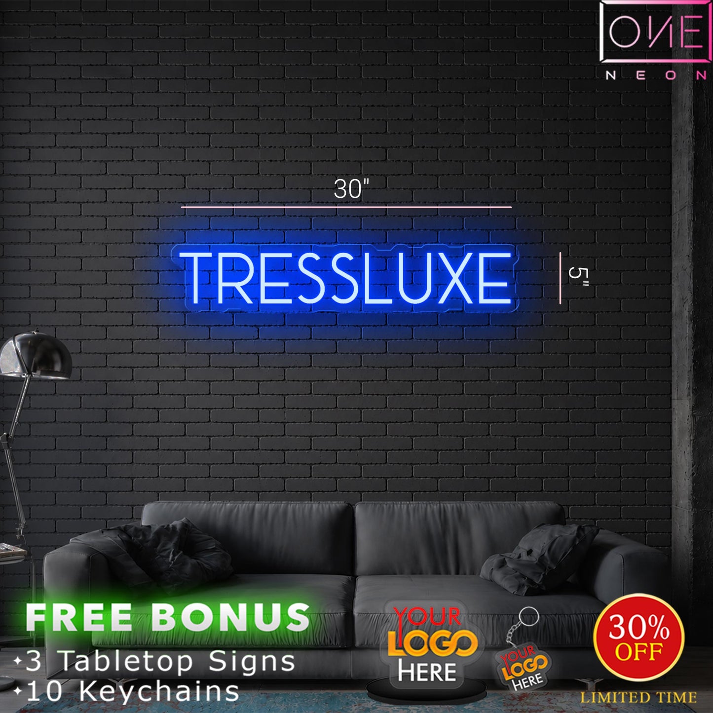 TRESSLUXE | LED Neon Sign