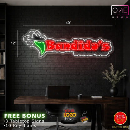 Bandido's | LED Neon Sign