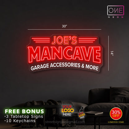 Joe's mancave | LED Neon Sign