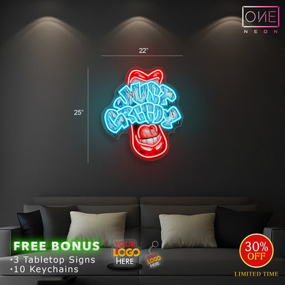 JUST CATCHD & BURST GROOVY | LED Neon Sign (2 signs)