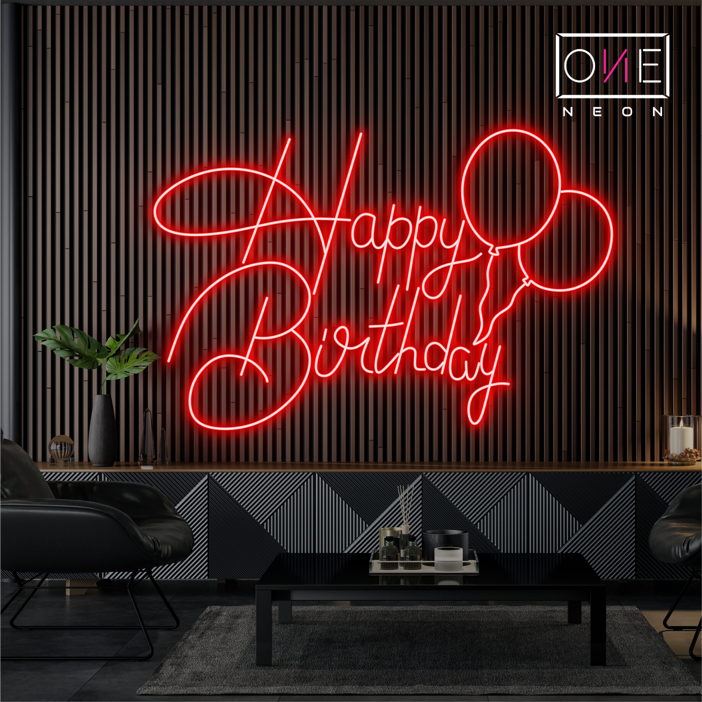 Joyeux Anniversaire Enseigne Néon