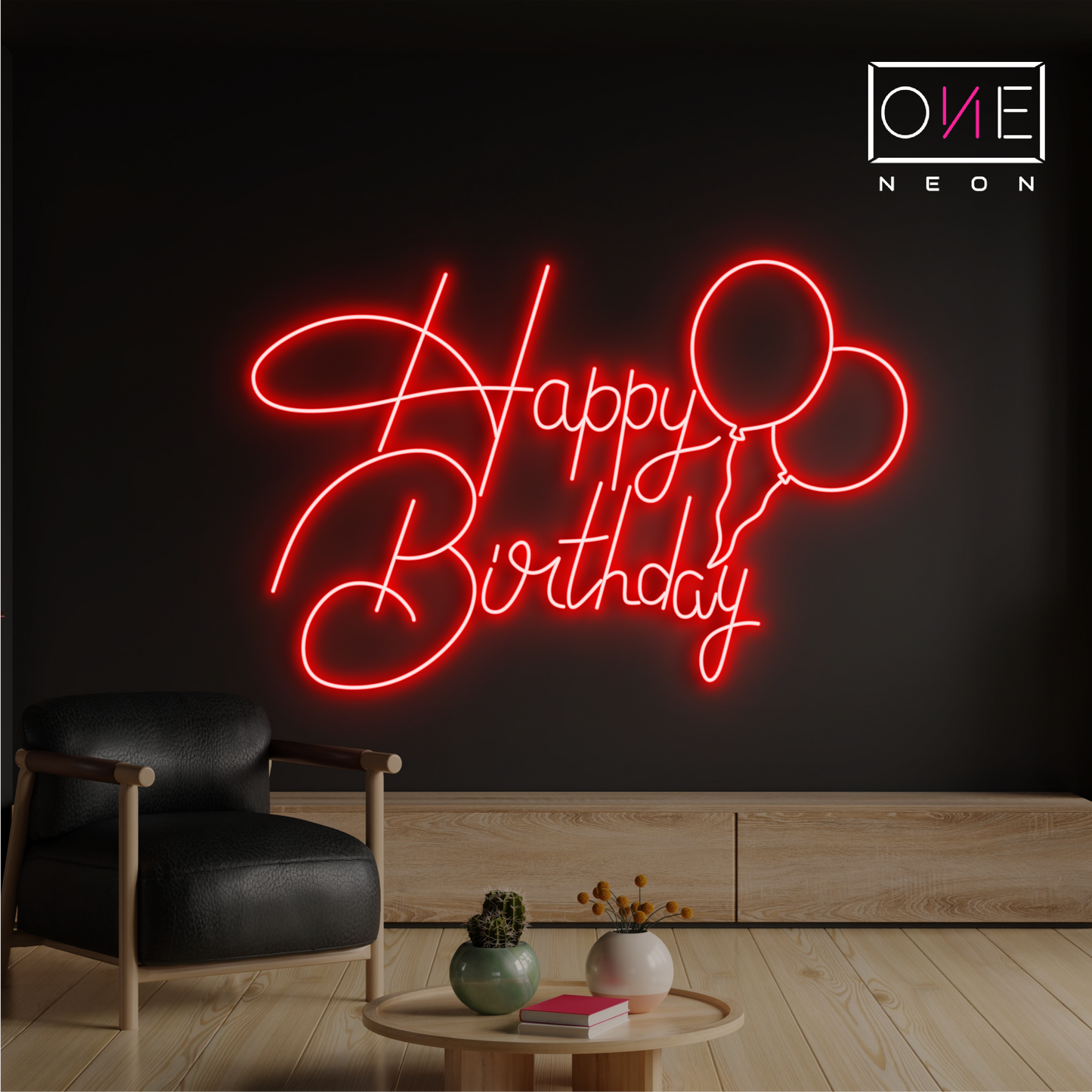 Joyeux Anniversaire Enseigne Néon