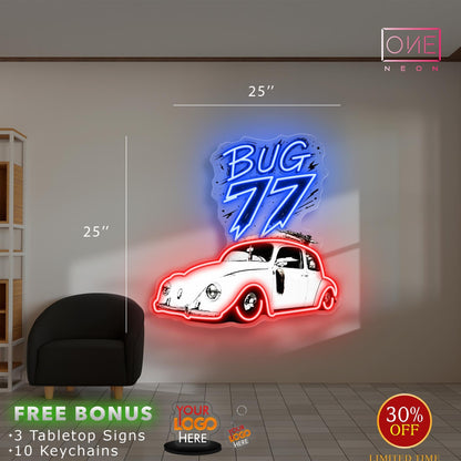 BUG 77 | LED Neon Sign