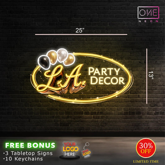 LA PARTY DECOR | LED Neon Sign