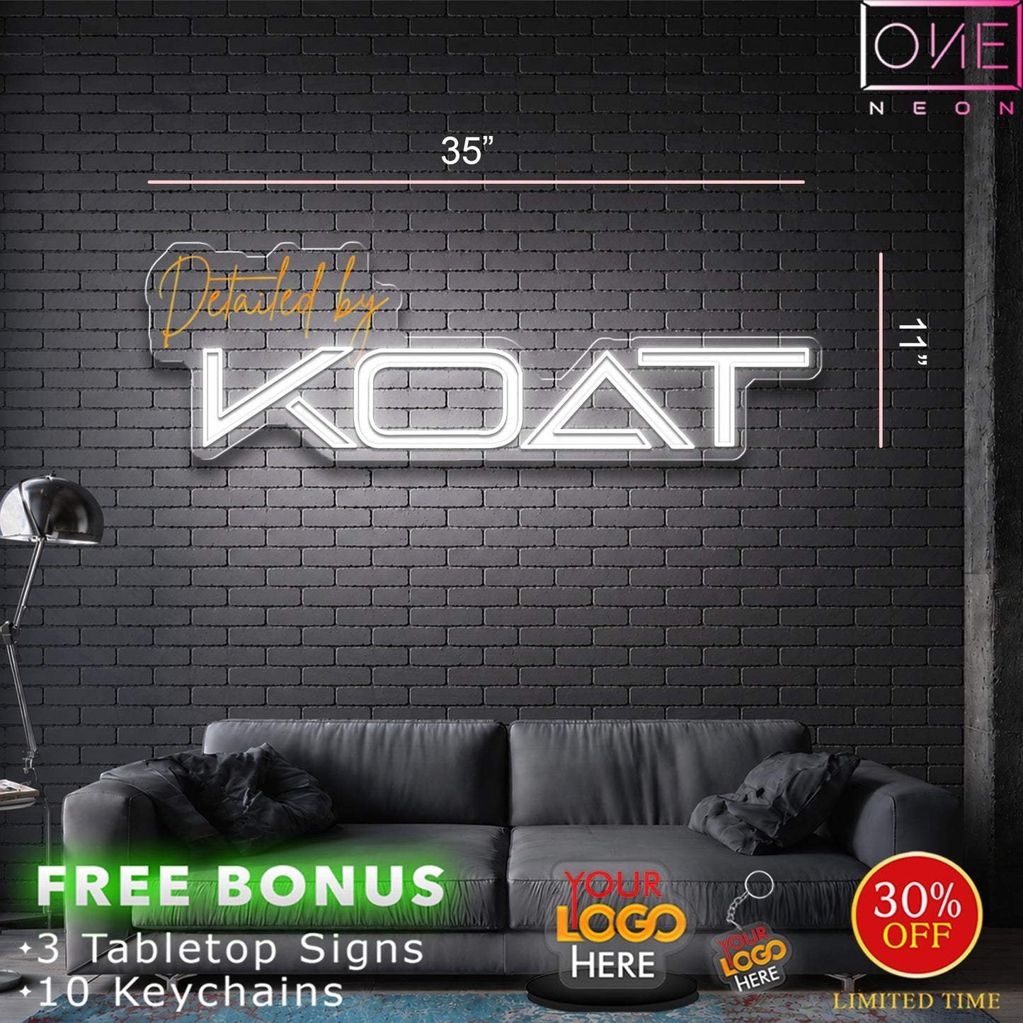 Detailed by KOAT | LED Neon Sign