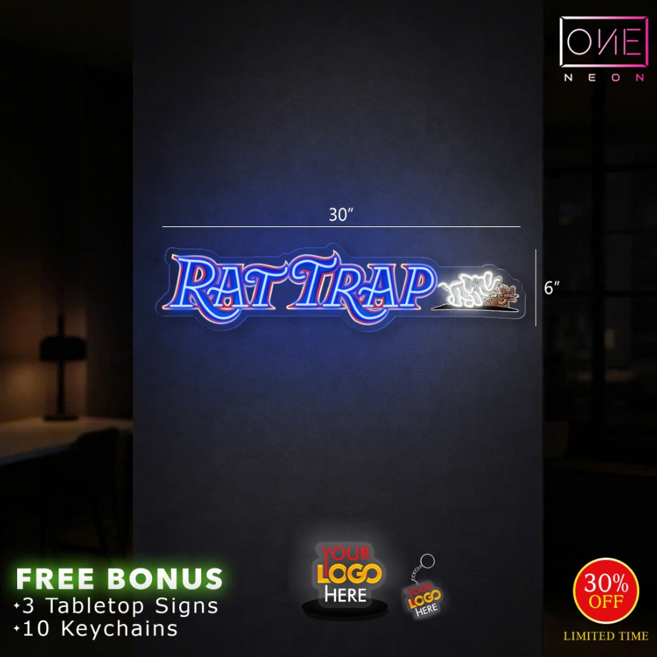 RAT TRAP | LED Neon Signs