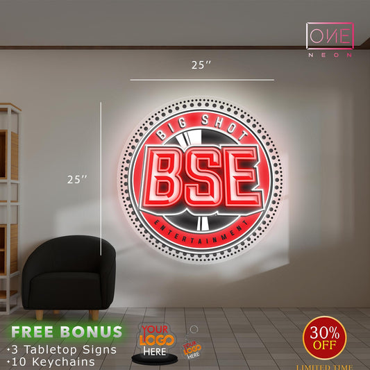 BSE + Sound Check + Key & Tune | LED Neon Sign (3 signs)