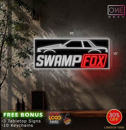 SWAMP FOX | LED Neon Sign