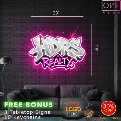 HDRS + STX + TTP| LED Neon Sign (3 SIGNS)