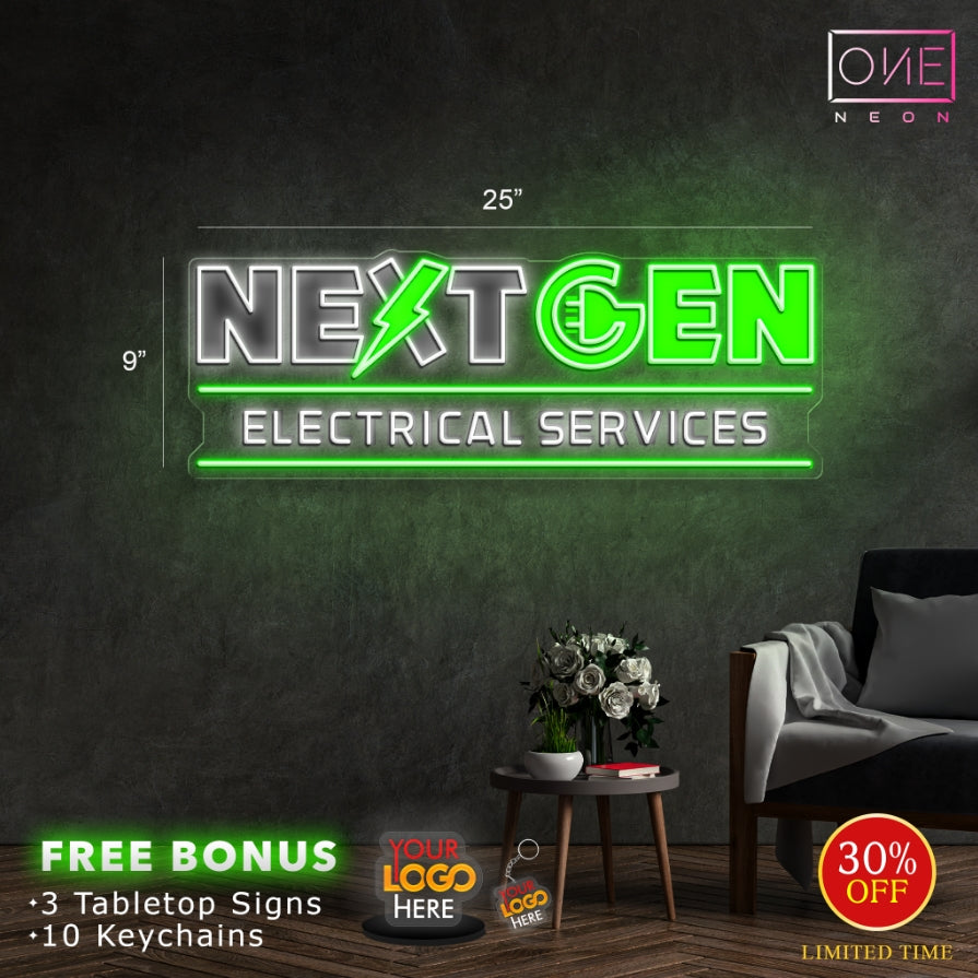 NEXT GEN ELECTRICAL SERVICES | LED Neon Sign