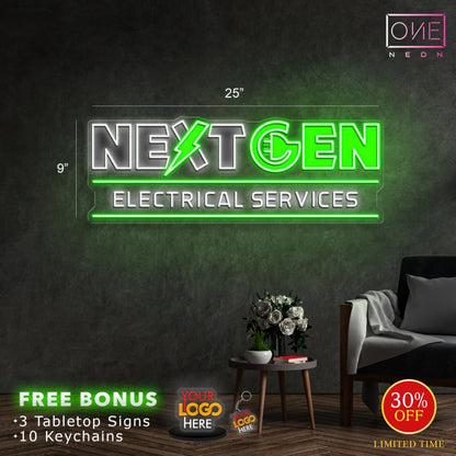 NEXT GEN ELECTRICAL SERVICES | LED Neon Sign
