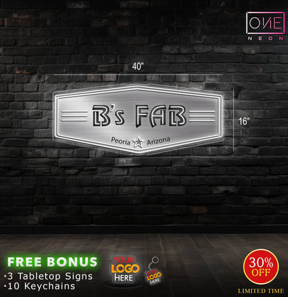 B's FAB | LED Neon Sign