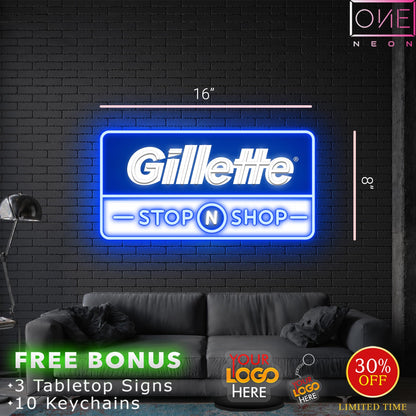 Gillette Stop N Shop | LED Neon Sign