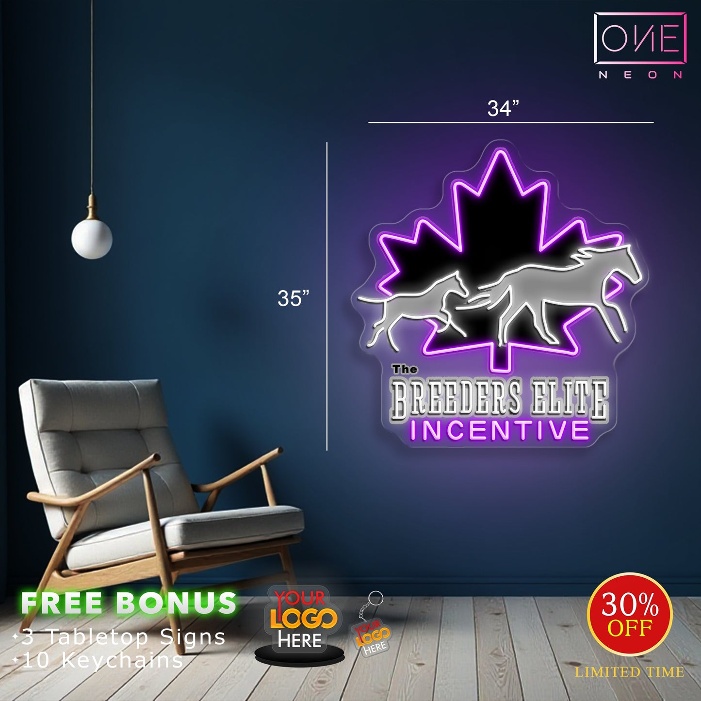 THE BREEDERS ELITE INCENTIVE | LED Neon Sign