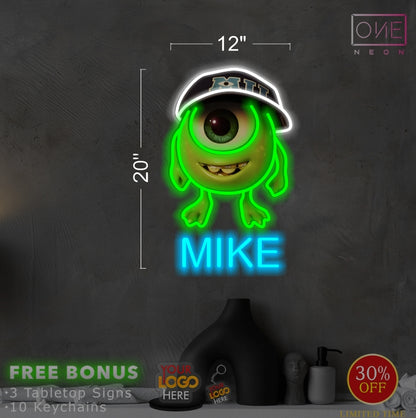 MIKE Custom logo | LED Neon Sign
