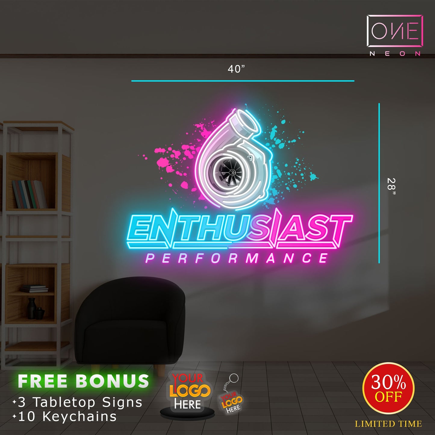 ENTHUSIAST PERFORMANCE | LED Neon Sign