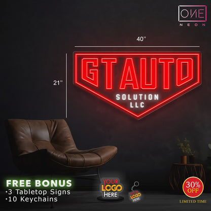 GT AUTO SOLUTION LLC | LED Neon Sign