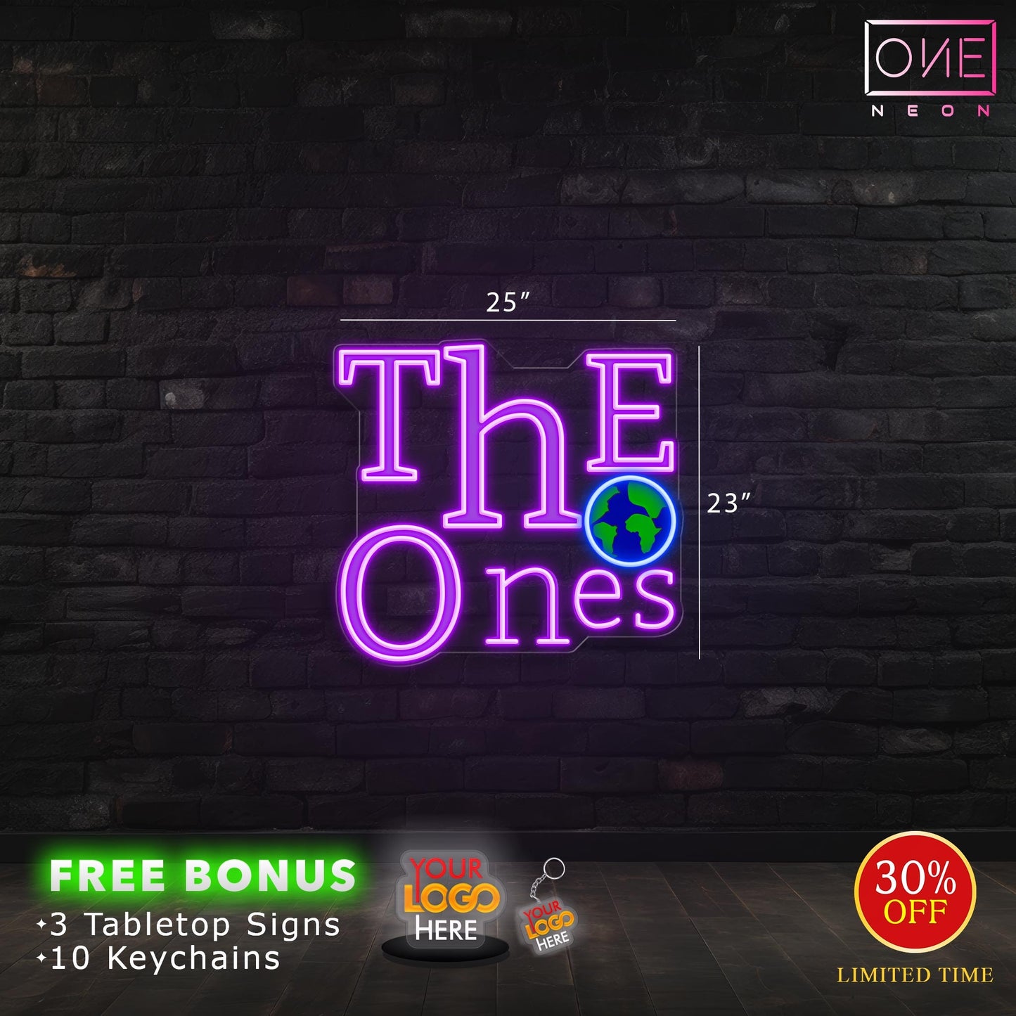 THE ONES | LED Neon Sign