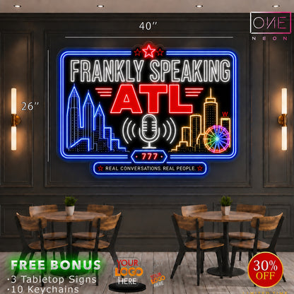 FRANKLY SPEAKING | LED Neon Sign