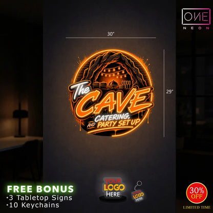 THE CAVE | LED Neon Sign