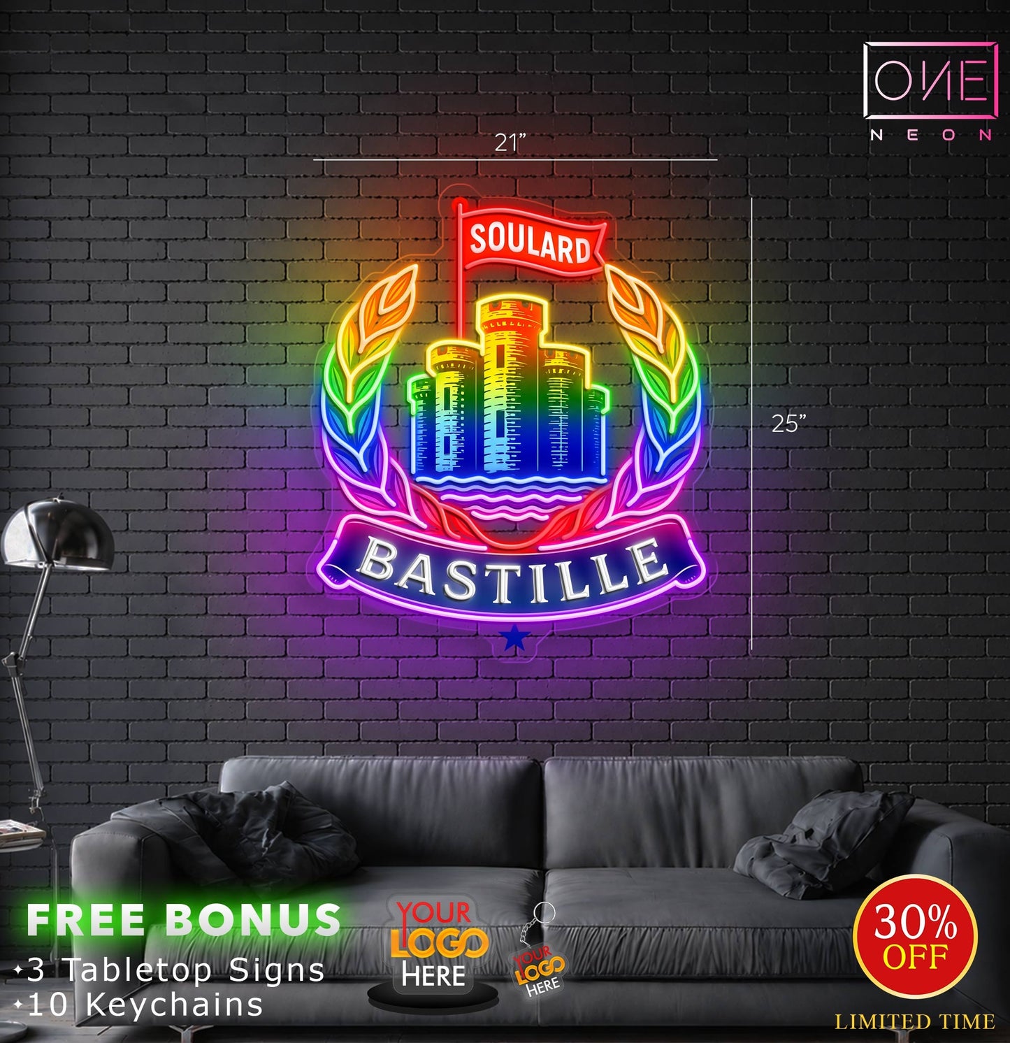 BASTILLE | LED Neon Sign