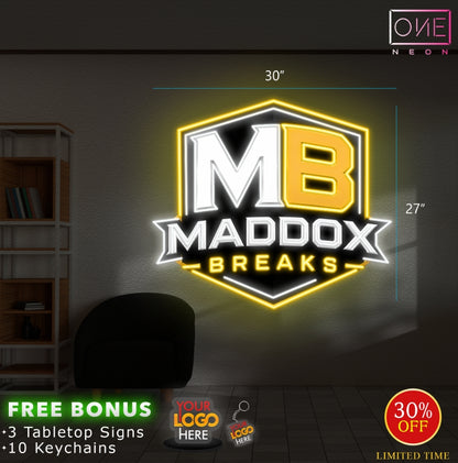 MB logo | LED Neon Sign