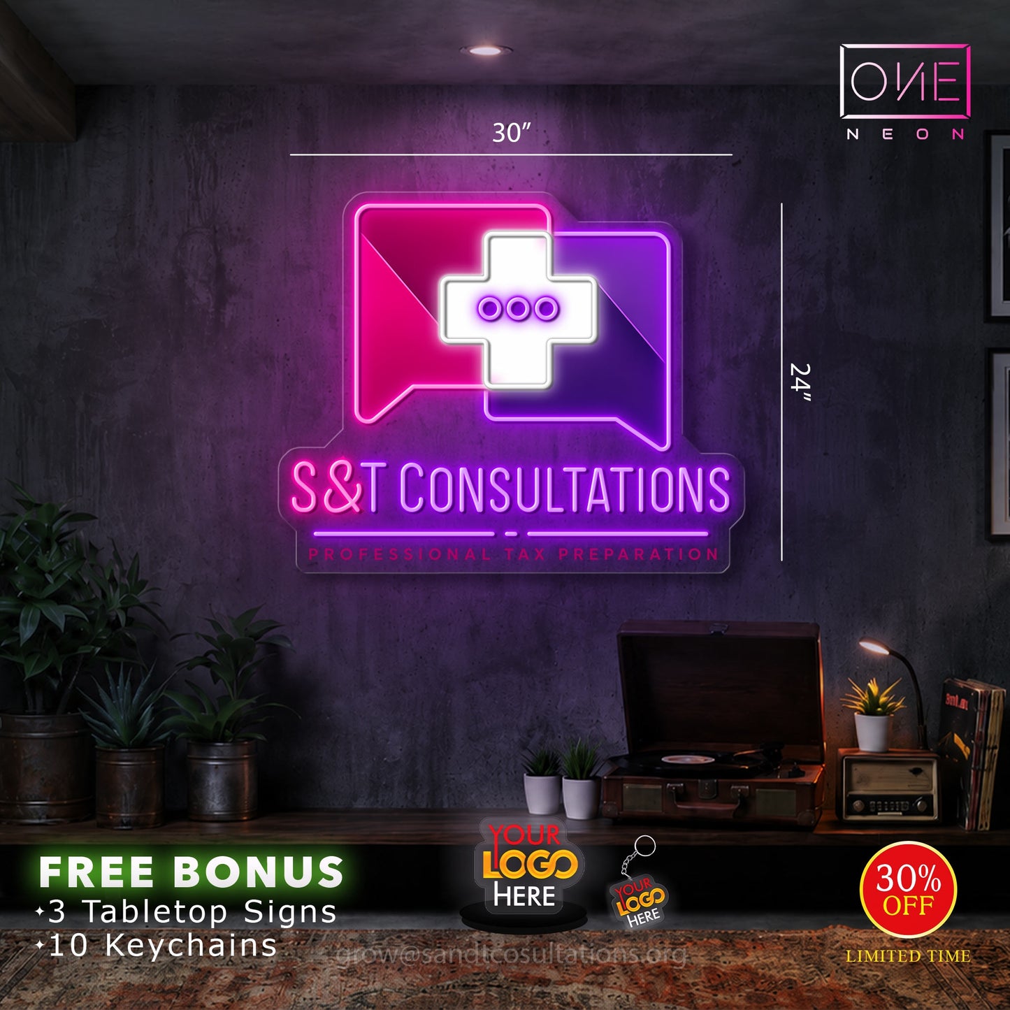 S&T CONSULTATIONS | LED Neon Sign