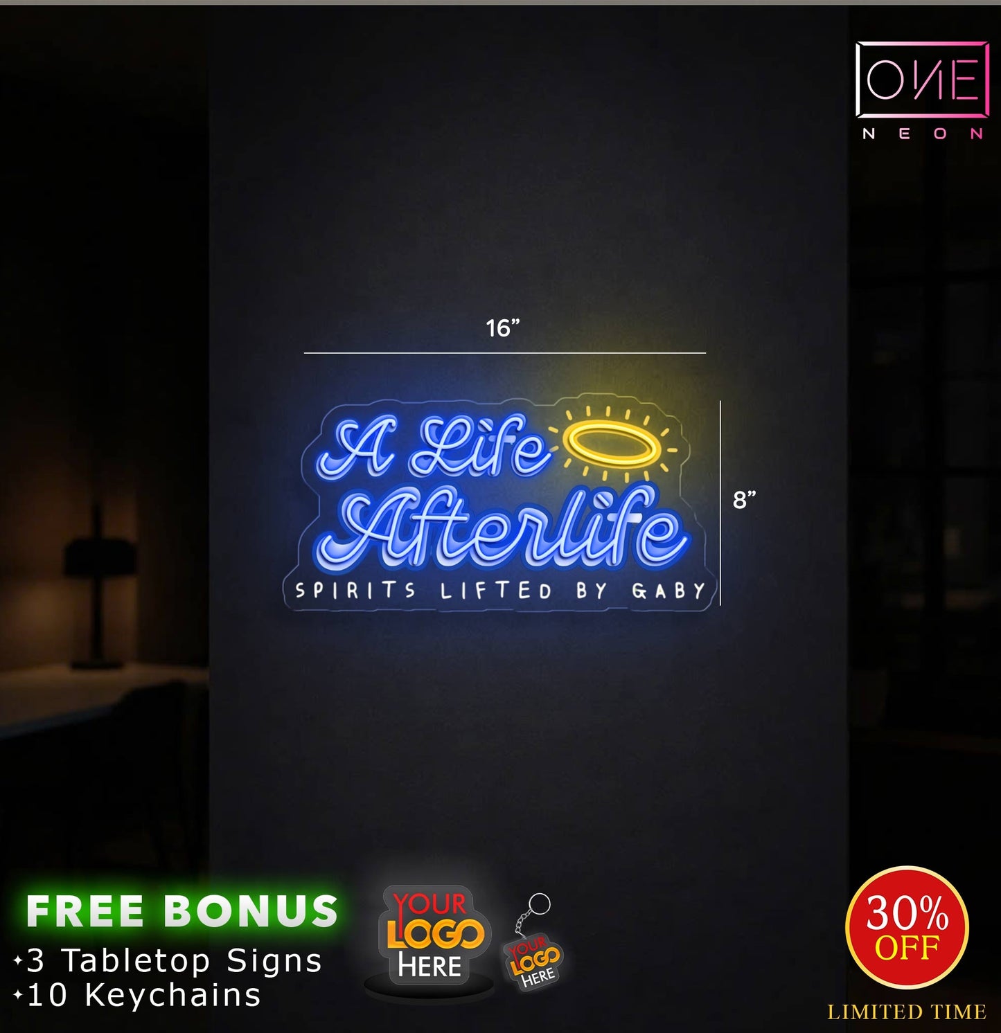 A Life Alterlife | LED Neon Sign