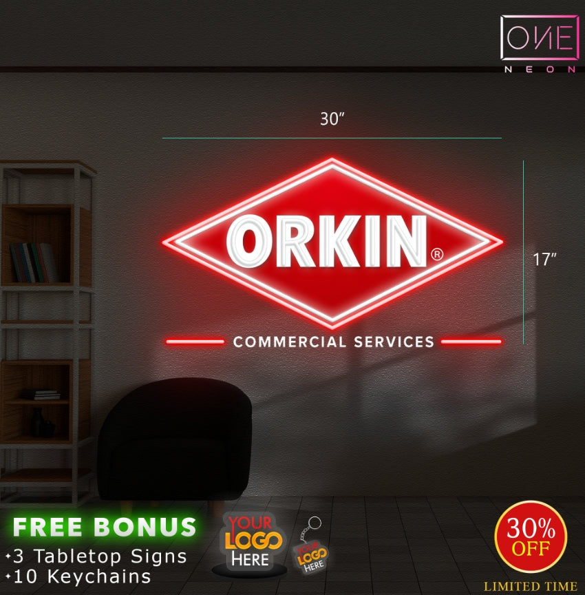 ORKIN LOGO | LED Neon Sign