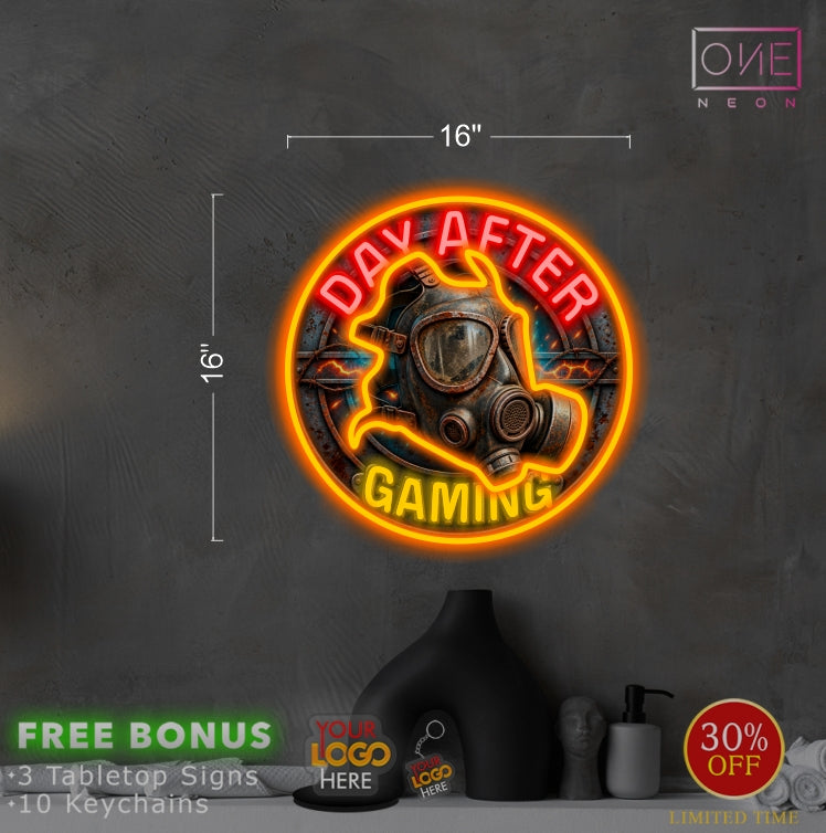 DAY AFTER GAMING | LED Neon Sign