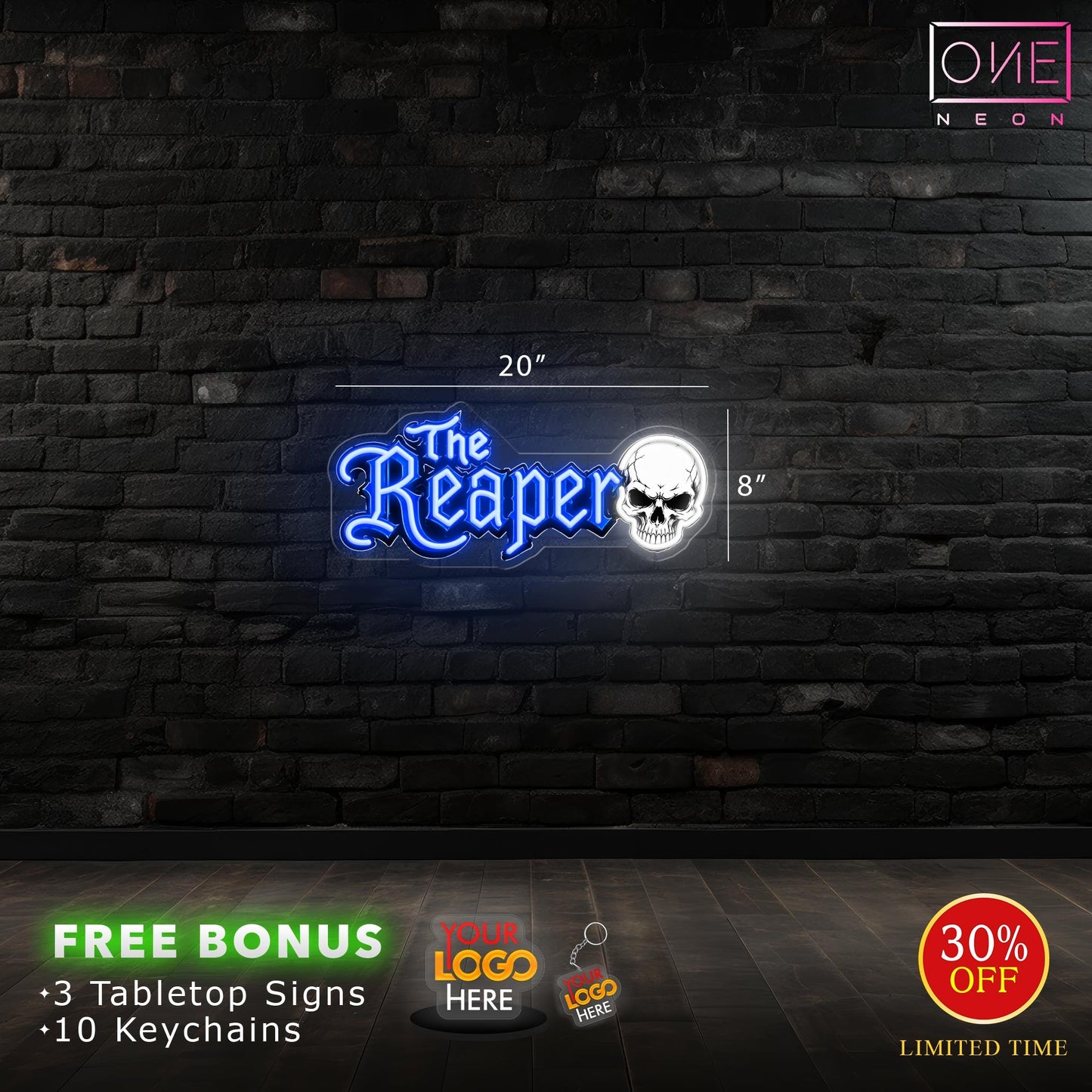 The Reaper | LED Neon Sign