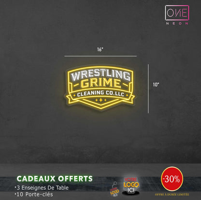 WRESTLING GRIME | LED Neon Sign