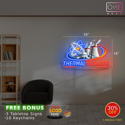 THERMAL NUCLEAR SERVICES | LED Neon Sign