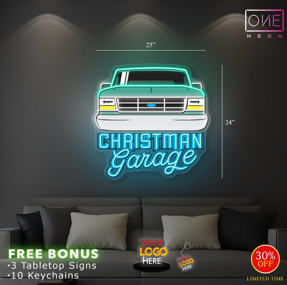 CHRISTMAN GARAGE | LED Neon Sign