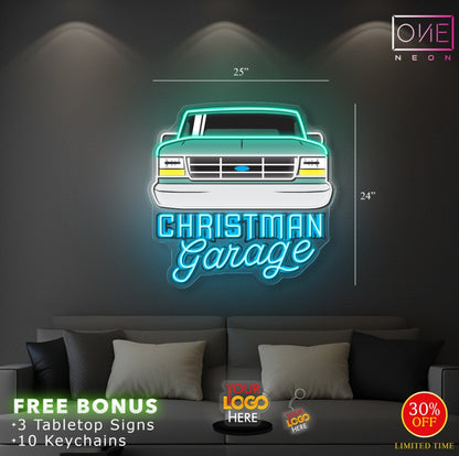 CHRISTMAN GARAGE | LED Neon Sign