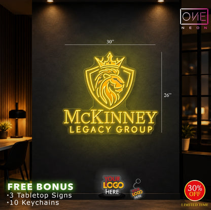 McKinney Legacy Group | LED Neon Sign