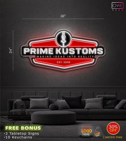 PRIME KUSTOMS | LED Neon Sign