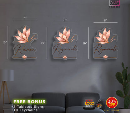 Enseigne néon LED œuvre d'art Tatoueur