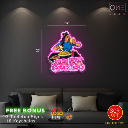 JUST CATCHD & BURST GROOVY | LED Neon Sign (2 signs)