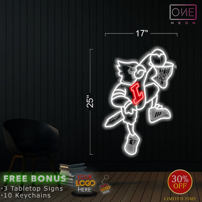 L logo | LED Neon Sign